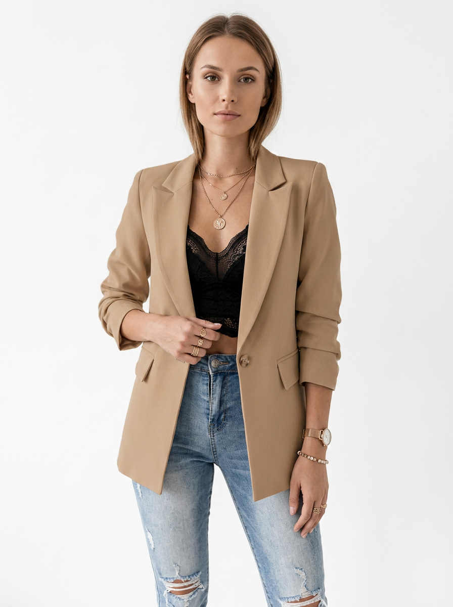Eschere “Contour” Open Blazer