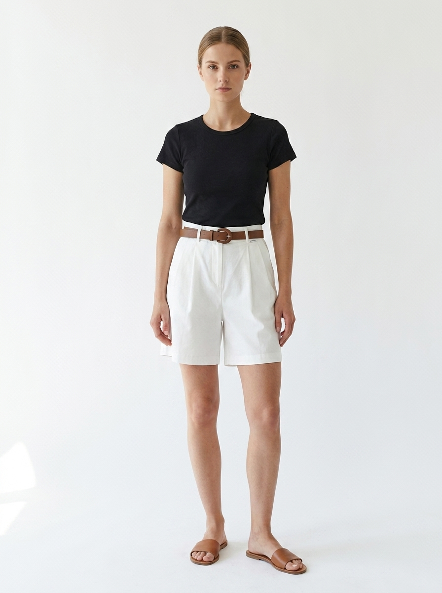 Eschere “Air Form” Tailored Shorts