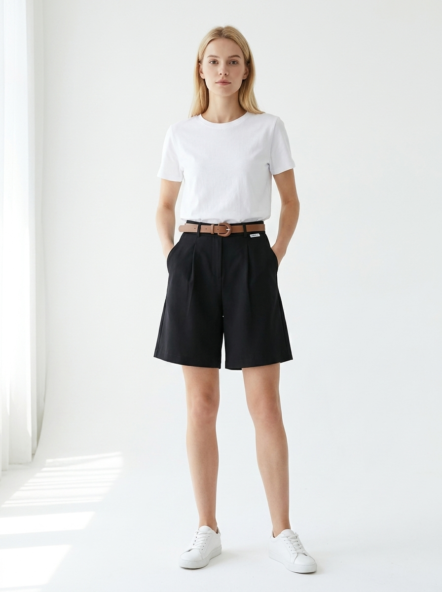 Eschere “Air Form” Tailored Shorts