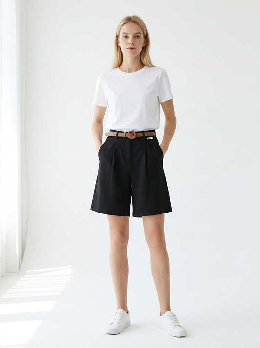 Eschere “Air Form” Tailored Shorts