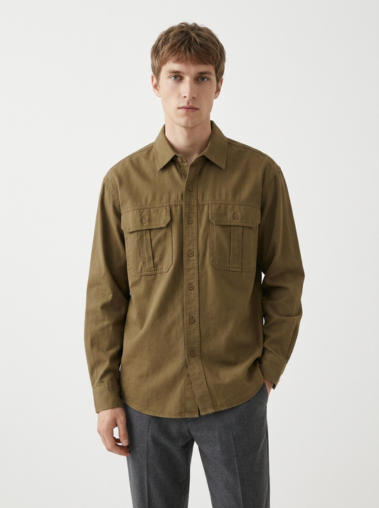 Eschere “Field Structure” Overshirt