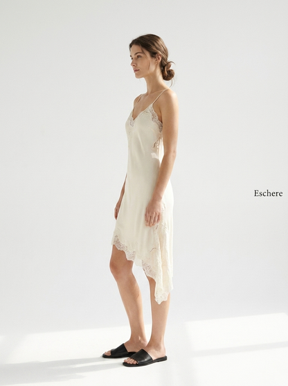 Eschere “Velour Slip” Mini Dress